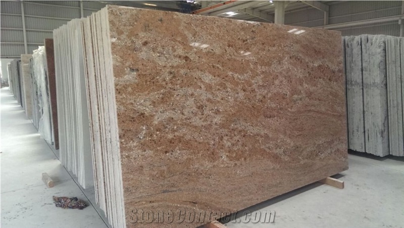 Rosewood Granite Slabs