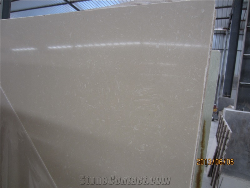 Artificial Marble Slab,Beige Artificial Marble