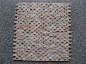 Cultured Stone,Split Quartzite Mosaic