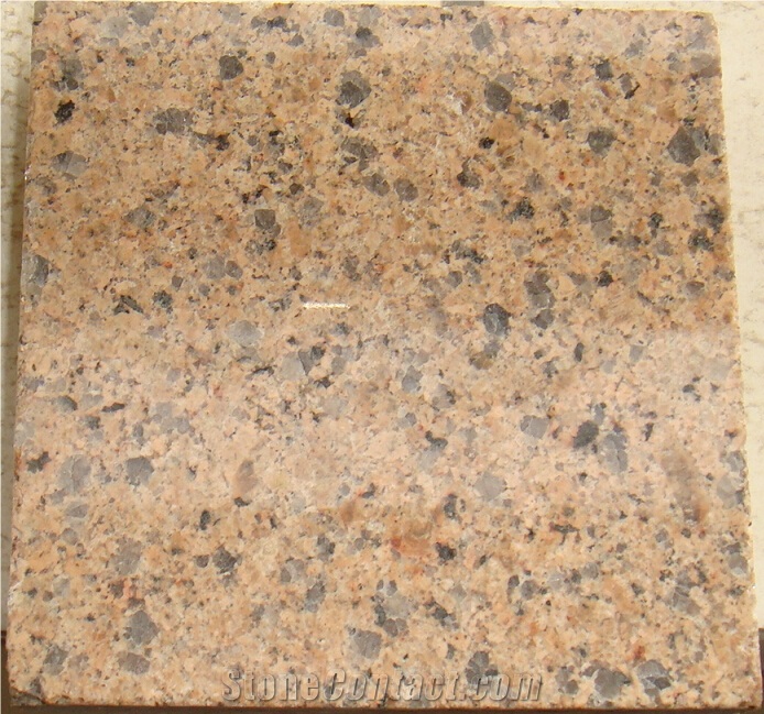 Fujian Golden Leaf Granite Slabs & Tiles, China Brown Granite