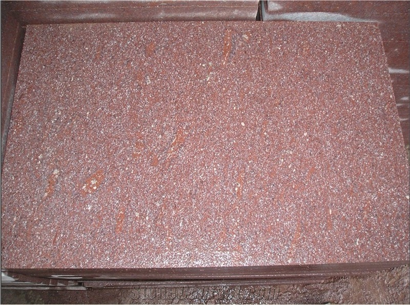 Fujian Red Porphyry Granite Slabs & Tiles