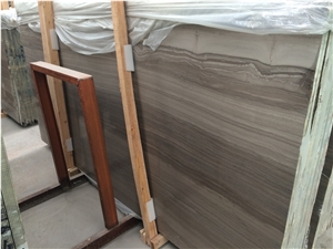 Med Grey Wood Marble Slab,Athen Brother Grey Marble