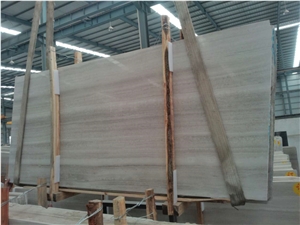 White Wood Grain Marble Slab,White Wood Marble,China Serpeggiante Marble Slab & Tile