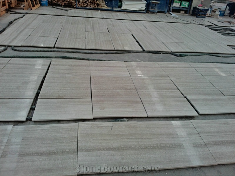 White Wood Grain Marble Slab,White Wood Marble,China Serpeggiante