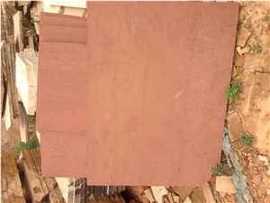 Yunnan Red Sandstone Slabs & Tiles, China Red Sandstone