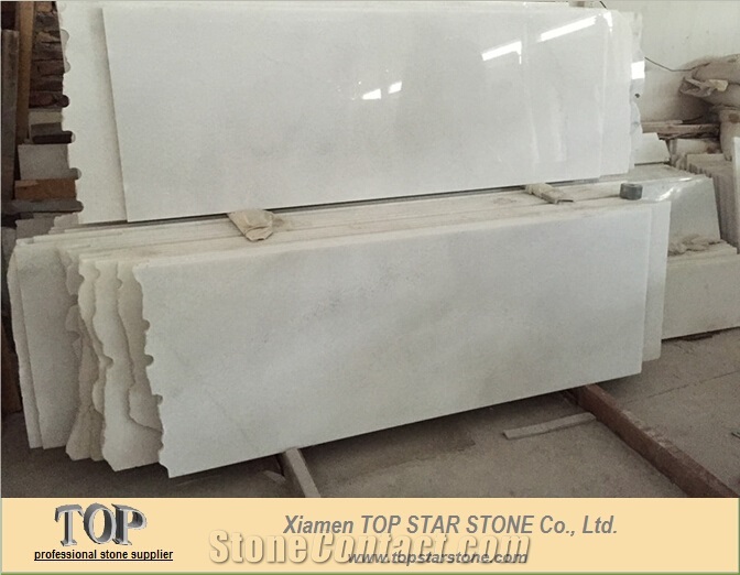 Aaa Quality Pure White Marble Slabs, White Jade Marble Slabs & Tiles