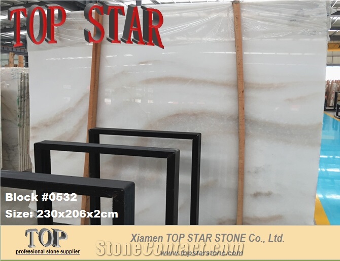 Competitive Dynasty White China White Marble Slabs & Tiles