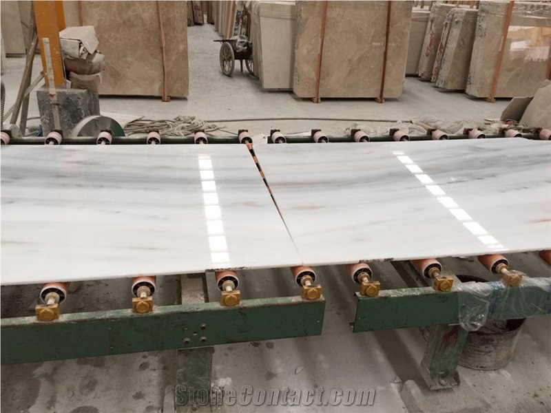 Imperial White Marble Slabs(In Stock), Turkey White Marble