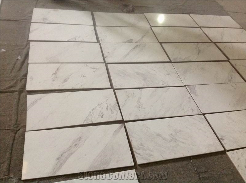 Piges Drama White Marble Flooring Tiles