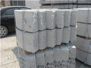Bending Carved Granite Kerbstone, G341 Grey Granite Kerbs