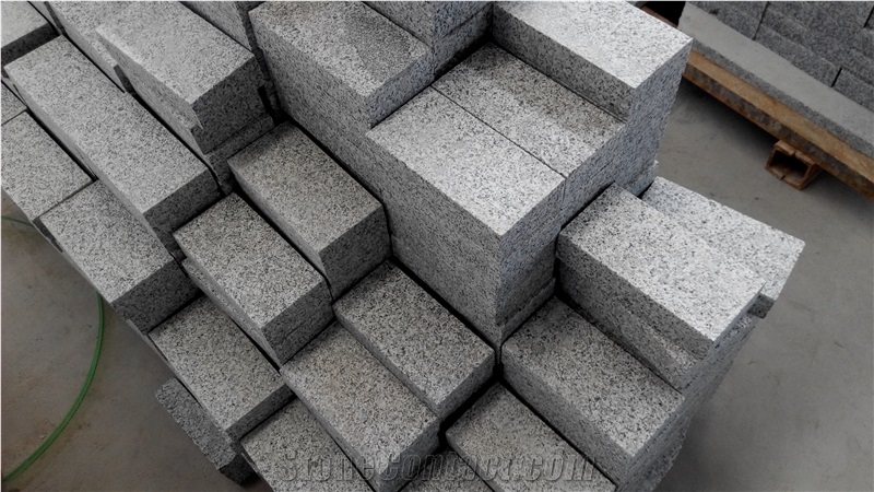 Wulian Grey Cube Stone,Dark Grey Granite Pavers