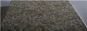 Mini-Abalone Sea Shellstone Beige and Green Slabs & Tiles, Abalone Shellstone Beige Limestone Tiles