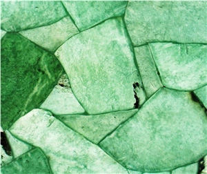 Semi-Precious Slabs, Tile, Basins, and Decor Greens