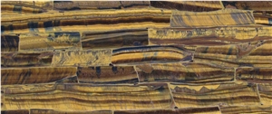 Semi-Precious Stone Slabs, Tile, Basins, and Decor Yellows and Golds