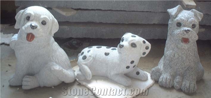 Dog Sculpture, Animal Sculptures, Garden Sculptures, Landscape Sculptures, Handcarved Sculpture