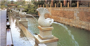 Fish Sculpture Fountains, Water Features, Fountains, Watering