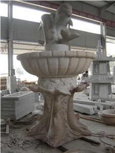 Garden Fountain Designs, Carving Stone, Hand Carved Fountains, Exterior Decoration, Rolling Sphere Fountains
