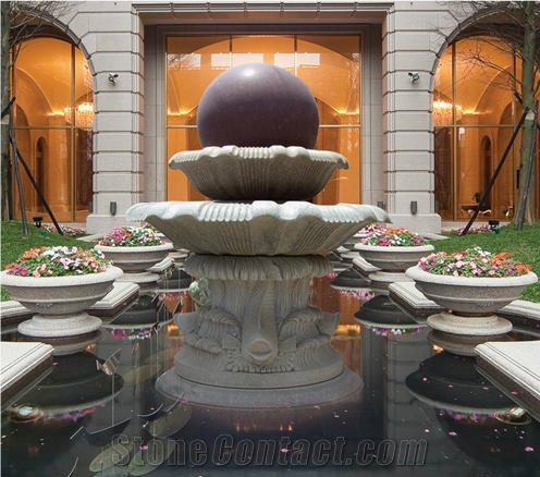 Garden Fountains, Exterior Fountains, Watering, Sculptured Fountains, Granite Fountains