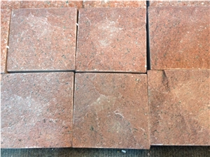 Asia Red Granite Split Face Slabs & Tiles, China Red Granite Tiles