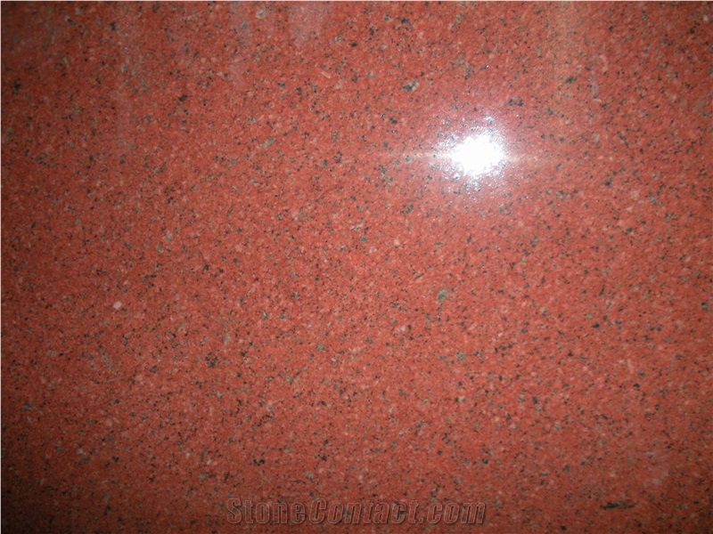 Beautiful Asia Red Granite Natural Face Slabs & Tiles, China Red Granite