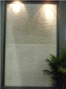 Beautiful Chiselled Crystal White Marble Slabs & Tiles, China White Marble