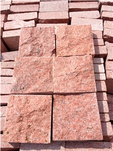 Beautiful Sichuan Red Granite Split Face Slabs & Tiles, China Red Granite