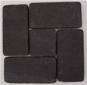China Black Sandstone Cultural Stone, Sichuan Black Sandstone Cultured Stone