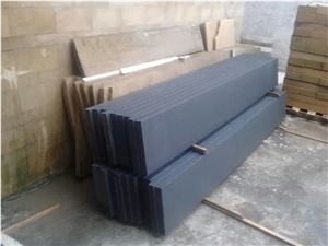 China Flamed Black Sandstone