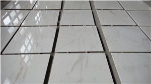 China Golden Thread Jade White Marble Slabs & Tiles