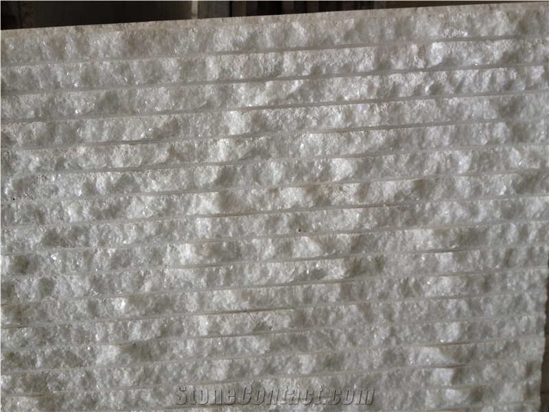 China Sale Chiselled Crystal White Marble