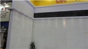Chiselled Crystal White Marble