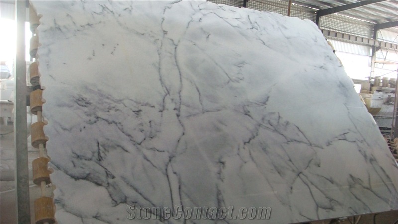 Popular Fantastic Landscape Crystal White Marble Slabs & Tiles, China Crystal White Marble Slabs & Tiles