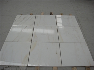 Sichuan Golden Thread Jade White Marble Slabs & Tiles, China White Marble