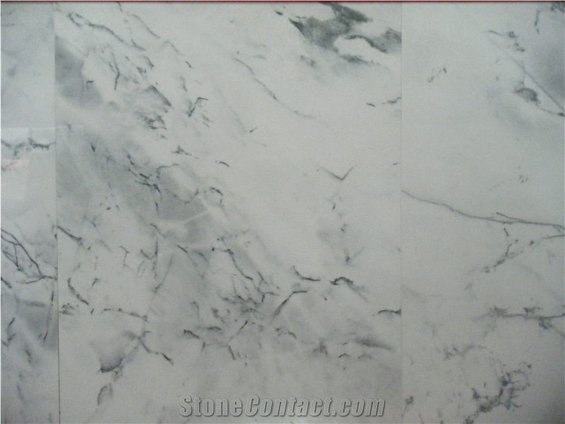 YaAn Landscape White Marble Tiles