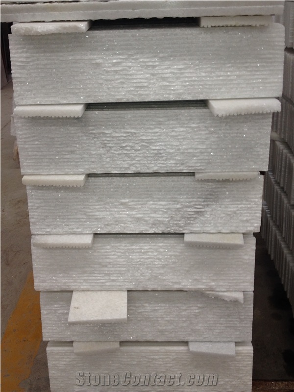 Yaan Sale Chiselled White Marble