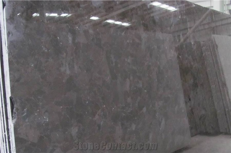 Antique Brown Granite Polished Slab, Brazil Brown Granite