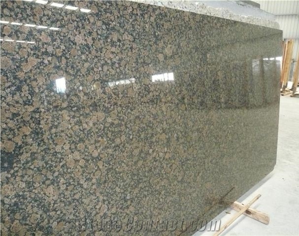 Baltic Brown Granite Polished Gangsaw Slab, Finland Brown Granite