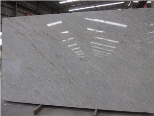 Bianco Kashmir White Granite Polished Slab, Indian White Granite