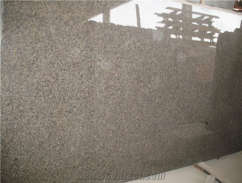 Cafe Imperial Granite Polished Slabs, Brazil Brown Granite Tiles for Walling