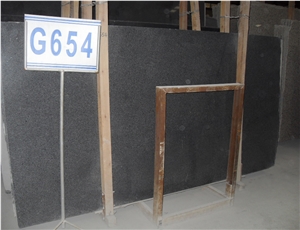 G654 Padang Dark Granite Slab, China Grey Slab, China Sesame Black Granite Slabs