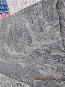 Juparana China Granite Polished Half-Slab, China Multicolor Granite