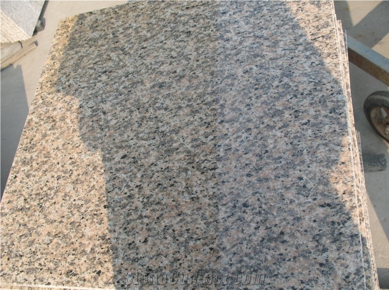 Tiger Skin Wave Granite Polished Tile,China Pink Granite