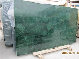 Verde Guatemala Marble Polished Slab, Indian Green Marble