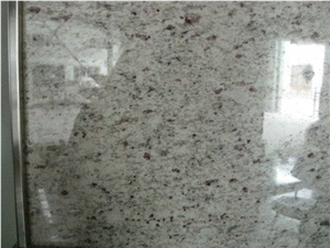 White Galaxy Granite Polished Slab, Indian White Granite