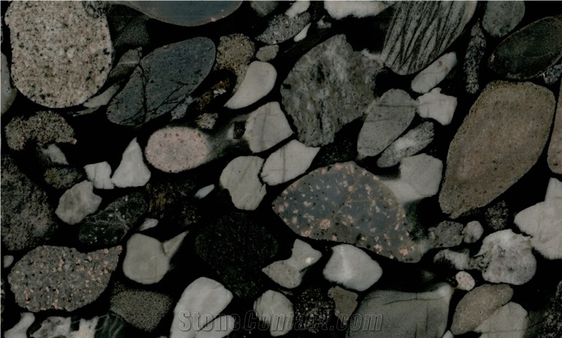Black Marinace Granite,Black Mosaic Granite Tiles,Slabs for Design