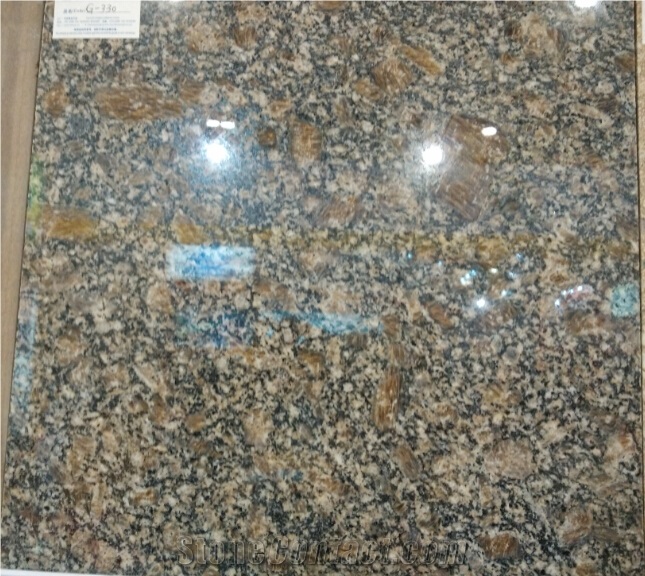 G330 Pink Royal Brown Diamond Granite Walling & Flooring Tiles