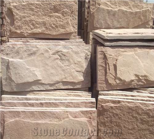 Beige Mushroom Stone Wall Tiles