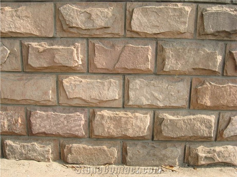 Beige Mushroom Stone Wall Tiles