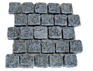 Black Granite Stone Paving Stone Cube Stone