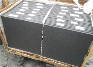 Black Gray Sandstone Slabs Tiles
